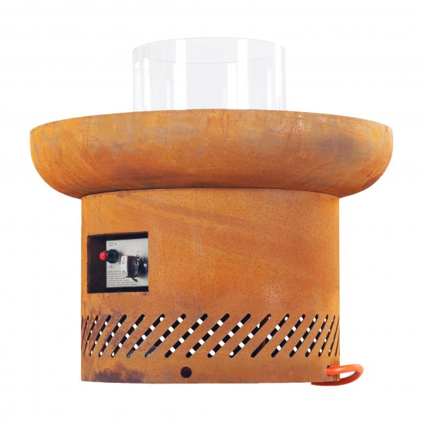 Kaasulämmitteinen takka corten-teräksestä | Ulkokäyttöön | Dorothea Kaasulämmitteinen takka corten-teräksestä | Ulkokäyttöön | Dorothea