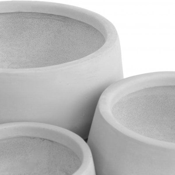 Kuituvahvisteiset ulkoruukut | 3 kpl | Vaalean harmaa Kuituvahvisteiset ulkoruukut | 3 kpl | Vaalean harmaa