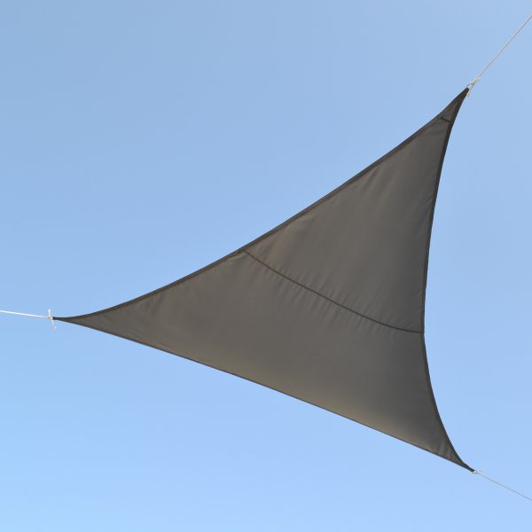 Aurinkopurje 3,6m | Kolmion muotoinen | harmaa Aurinkopurje 3,6m | Kolmion muotoinen | harmaa