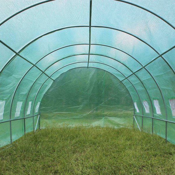 Tunnelikasvihuone 18m | Tersrunko PE-muovikuorella