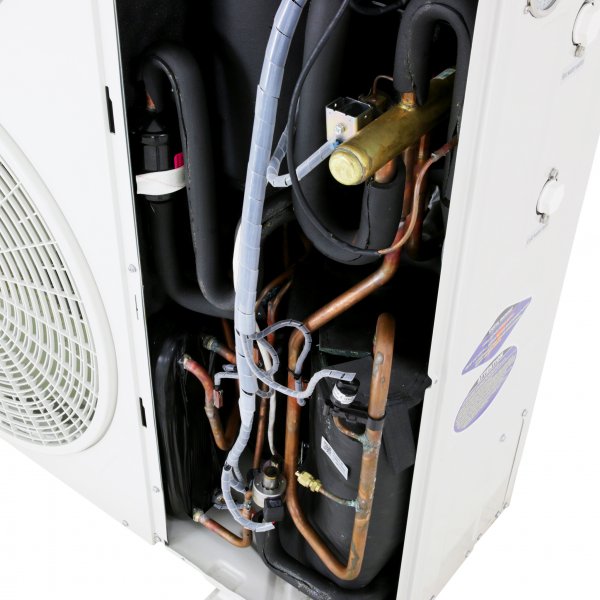 Ilma-vesi lämpöpumppu 24kW | Kestää -30°C | Lämmittää 300m² | Invertteri | Wifi Ilma-vesi lämpöpumppu 24kW | Kestää -30°C | Lämmittää 300m² | Invertteri | Wifi