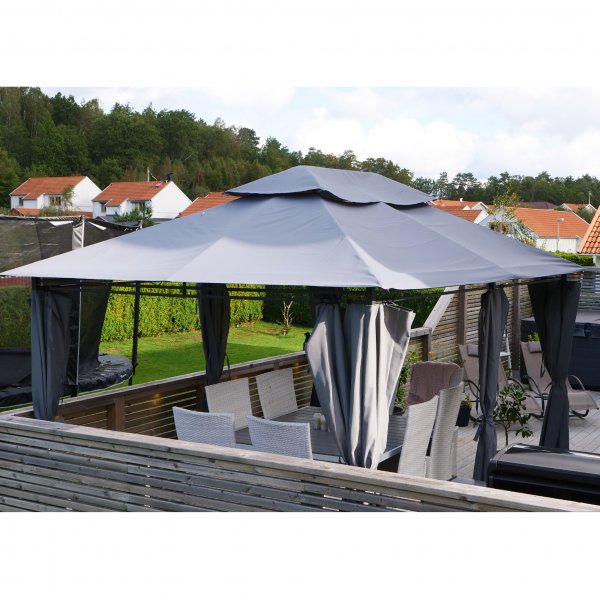 Paviljonki 4x3 m sis. paviljongin seint