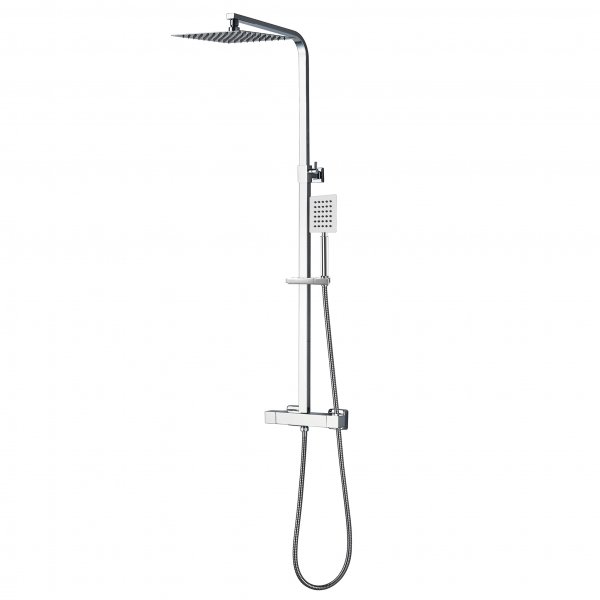 Katto-suihkusetti hanalla | Splash - Chrome Katto-suihkusetti hanalla | Splash - Chrome