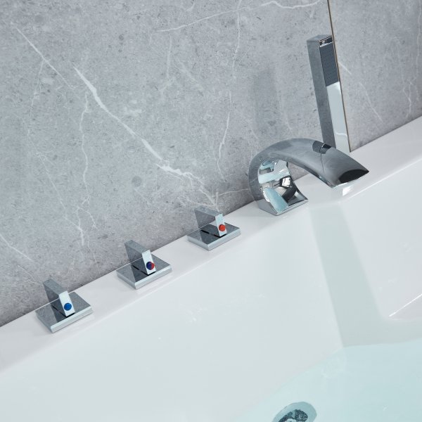 Whirlpool kulmakylpy huoltolmmityksell | 150x150cm | BK-058