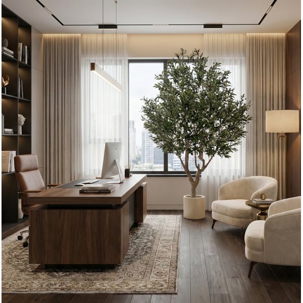 Suuri keinotekoinen oliivipuu | 250 cm Suuri keinotekoinen oliivipuu | 250 cm