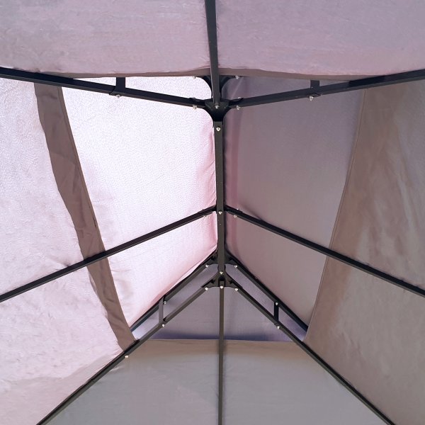 Paviljonki 4x3 m sis. paviljongin seint