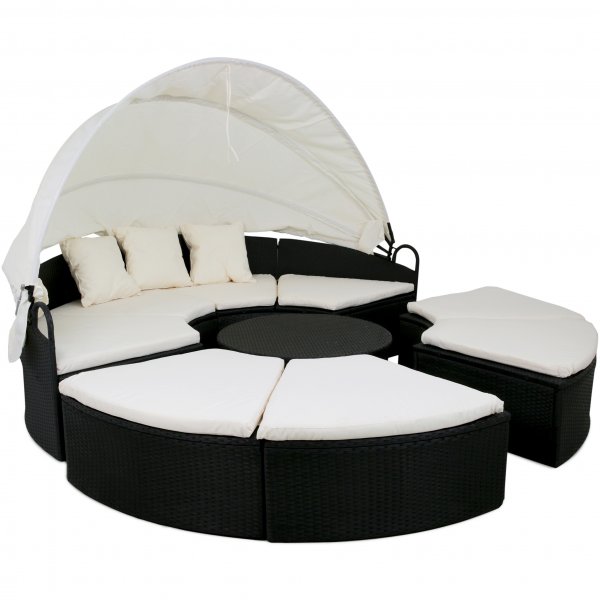 Py�re� solarium 230cm | �lyk�s sis��nrakennettu tyynyn s�ilytystila | Lyfco H�llviken