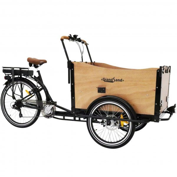 Box pyörä sähköinen | 6 vaihdetta | 250 W - 12,8 Ah Panasonic litiumakku - Ruskea Box pyörä sähköinen | 6 vaihdetta | 250 W - 12,8 Ah Panasonic litiumakku - Ruskea