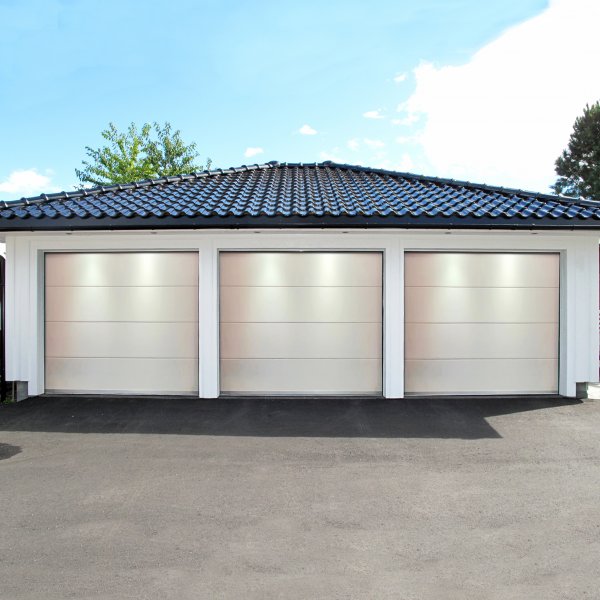 Autotallin ovi Liukuovi kaukostimell | 2,5m leve