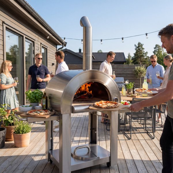 Puul�mmitteinen pizzauuni kotik�ytt��n | Milano