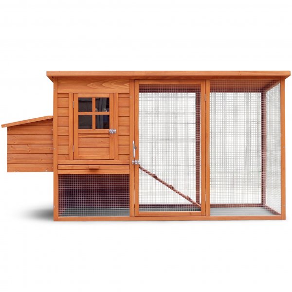 Kanatalo kanapihalla | Kevyesti puhdistettu | T�ydellinen sarja | 2x0,7x1m