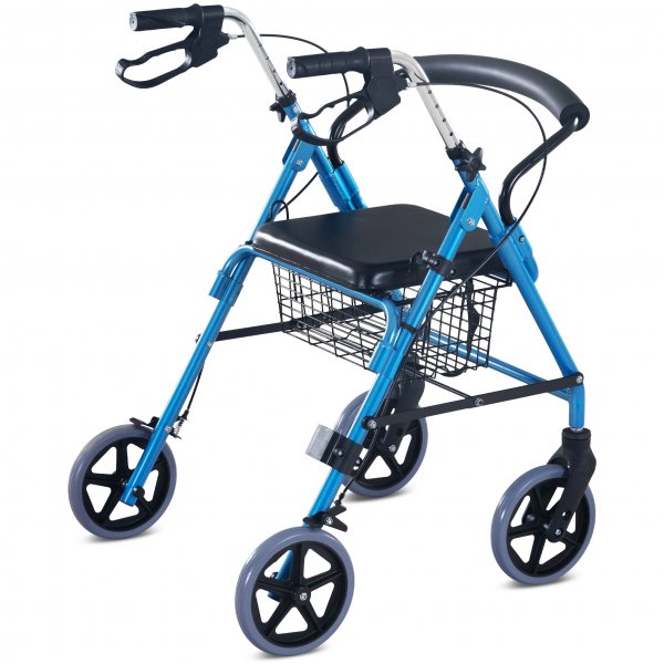 Rollaattori | Kokoontaitettava | Kevyt | CA882L - Sininen