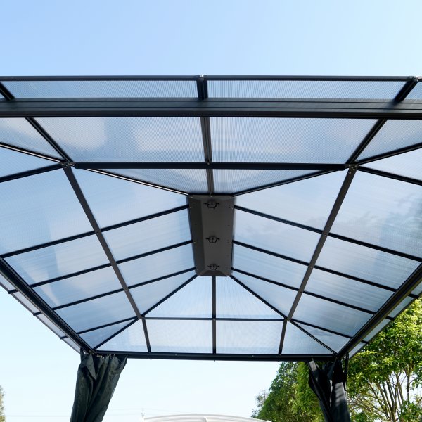 Paviljonki premium 4x3m | Katto kanavamuovia