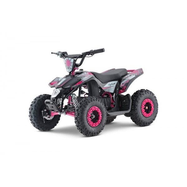 Shkinen mnkij | ATV lapsille 1000W | Pinkki/Musta