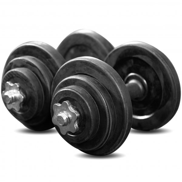 Käsipainot 2x10kg | Valurauta | Radan juoksija Käsipainot 2x10kg | Valurauta | Radan juoksija