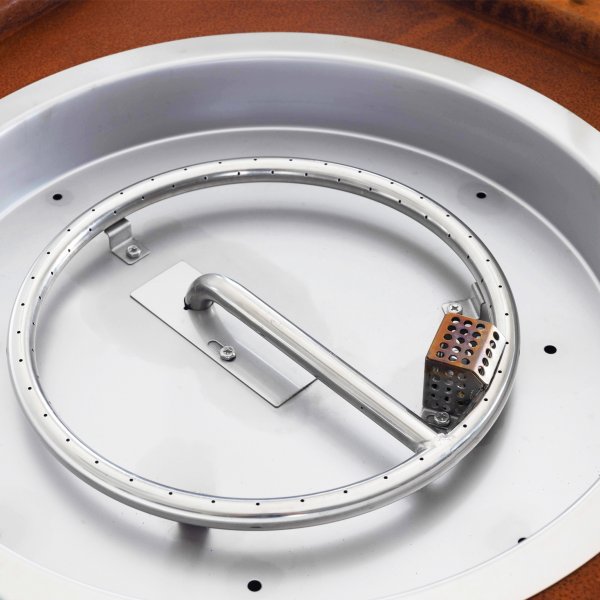 Kaasulämmitteinen takka corten-teräksestä | Ulkokäyttöön | Husum Kaasulämmitteinen takka corten-teräksestä | Ulkokäyttöön | Husum