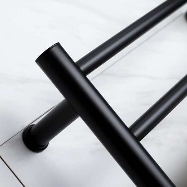 Sähköinen pyyhekuivain 52x78x12,5cm | Musta Sähköinen pyyhekuivain 52x78x12,5cm | Musta