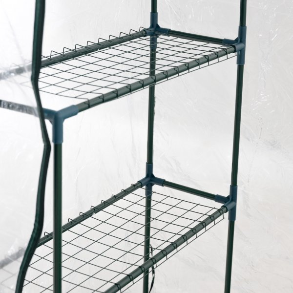 Pieni muovinen kasvihuone 1m� | Ter�srunko PVC-pinnoitteella