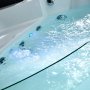 Whirlpool kulmakylpy huoltolmmityksell | 150x150cm | BK-058
