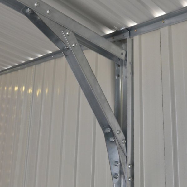 Peltiautotalli 18m² | Pariovi | Täydellinen sarja Peltiautotalli 18m² | Pariovi | Täydellinen sarja