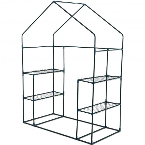 Pieni muovinen kasvihuone 1m� | Ter�srunko PVC-pinnoitteella