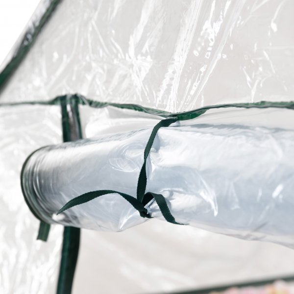 Pieni muovinen kasvihuone 1m� | Ter�srunko PVC-pinnoitteella