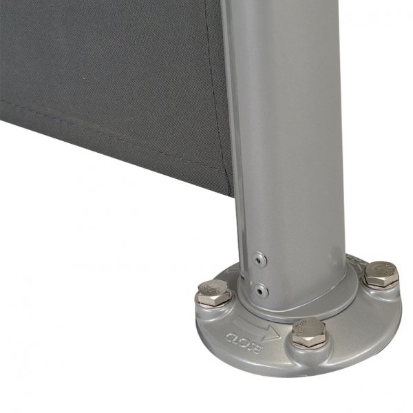 Kaksipuolinen markiisi 1,8x6m | Auringon, tuulen ja yksityisyyden suoja | Metalcraft Kaksipuolinen markiisi 1,8x6m | Auringon, tuulen ja yksityisyyden suoja | Metalcraft