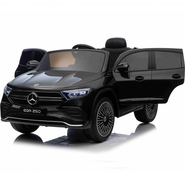 Sähköauto lapsille Mercedes EQA | 12V - 35w | 10 Ah | Musta Sähköauto lapsille Mercedes EQA | 12V - 35w | 10 Ah | Musta