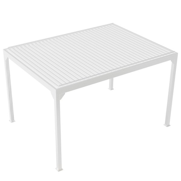 Valkoinen Pergola Premium | Avattavat sleet