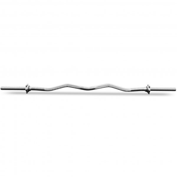 Curl tanko 130cm | 25mm reikä | Täydellinen kotiharjoitteluun Curl tanko 130cm | 25mm reikä | Täydellinen kotiharjoitteluun