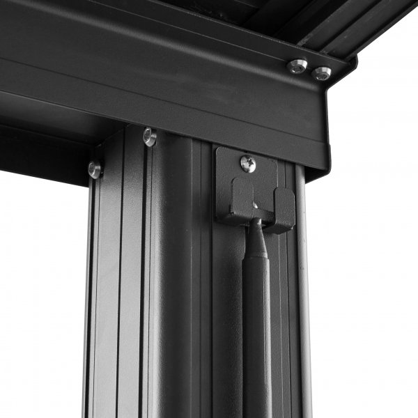 Liukukattokuisti 12m² | Liukuva parvekkeen katto | Kanava muovi / alumiini Liukukattokuisti 12m² | Liukuva parvekkeen katto | Kanava muovi / alumiini