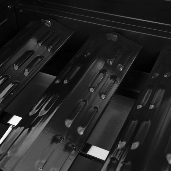 Kaasugrilli 14,5 kW | 4 ruostumatonta poltinta ja 1 sivupoltin | St. Louis